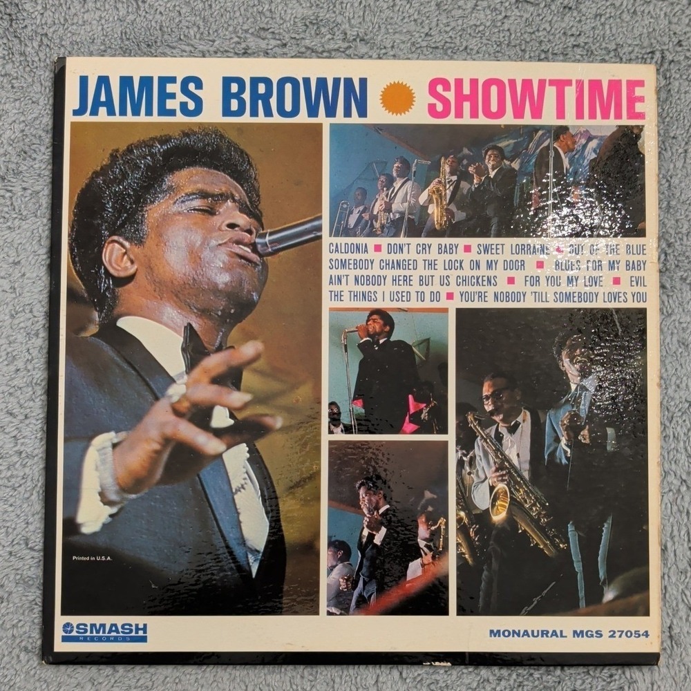 JAMES BROWN Showtime SMASH LP GC